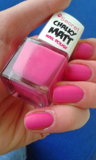 Chalky Matt Nail Polish, My Secret