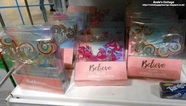 Let's go shopping at Home Bargains: Pretty in Pink - Unicorns, rainbows & dreams... 