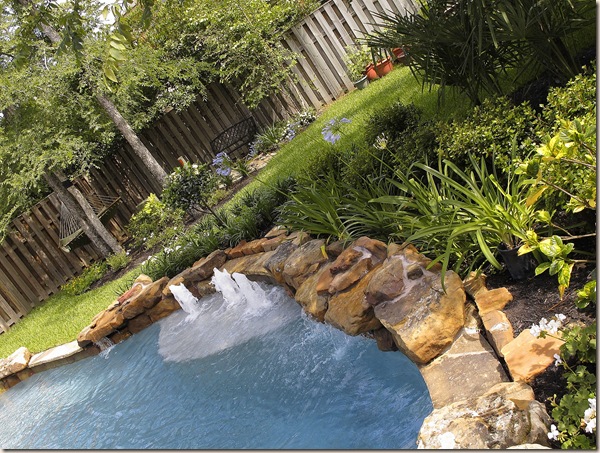 fountain area