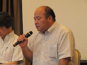 シンポジスト　安永孝行氏（安永健太さんの父、元原告）