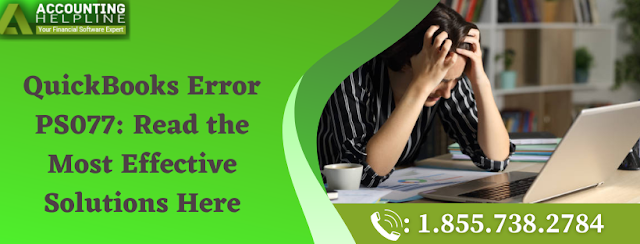 QuickBooks Error PS077