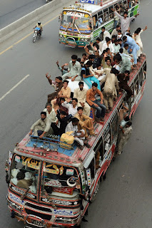 ônibus lotado