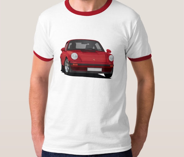 Porsche 911 sports car t-shirts