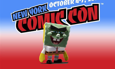 New York Comic Con 2018 Exclusive Many Faces of SpongeBob “Abrasive Sponge” Mini Vinyl Figure by Kidrobot