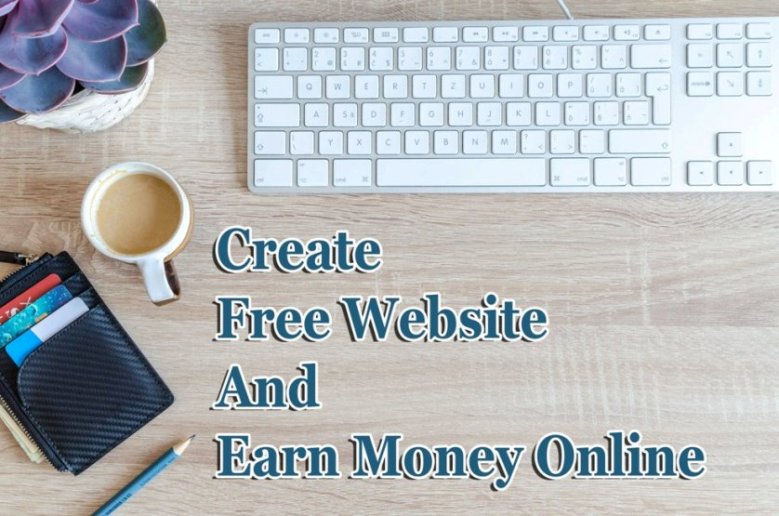 how to make website free and earn money