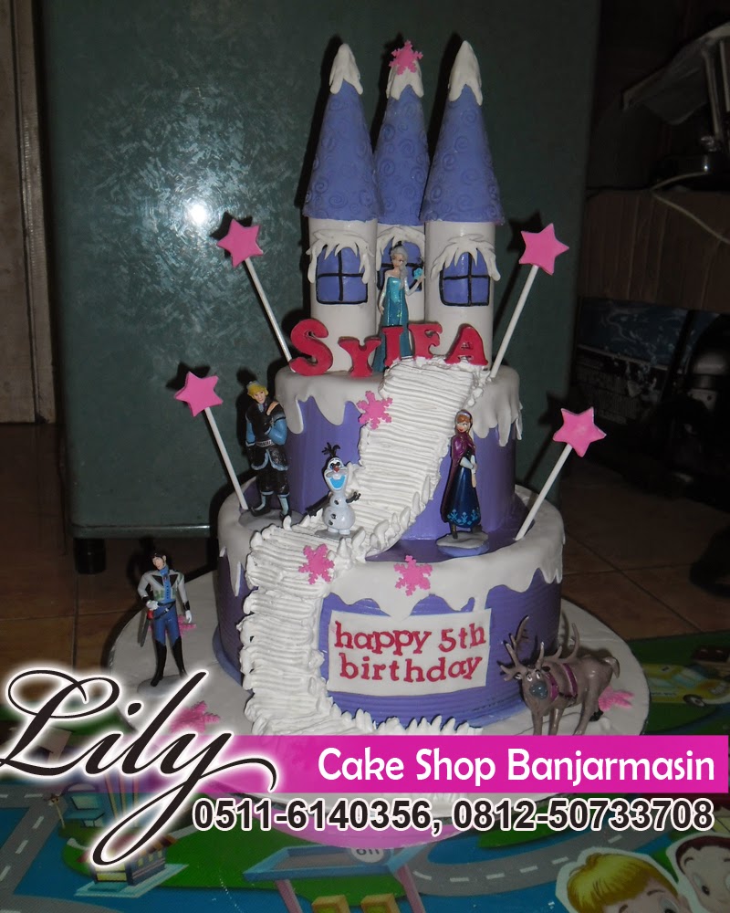 Lily Cake Shop Banjarmasin KUE ULTAH FROZEN FROZEN CAKE
