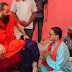 गाजीपुर भाजपा जिलाध्यक्ष ने हथियाराम मठाधीश और भुड़कुड़ा मठाधीश की पूजा-अर्चना कर लिया आशीर्वाद