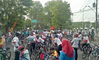 Meningkatkan Kualitas Kebugaran Untuk Masyarakat, Sepeda Nusantara 2018 Berlangsung Di Demak