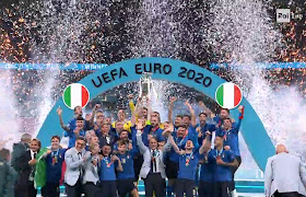 Italia foto finale campione d'Europa 11 luglio