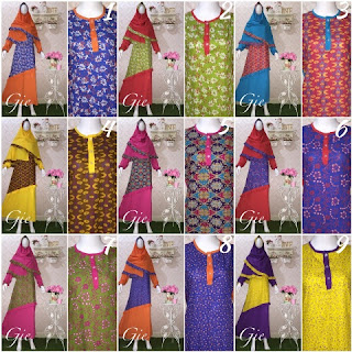 Gamis Batik Modern