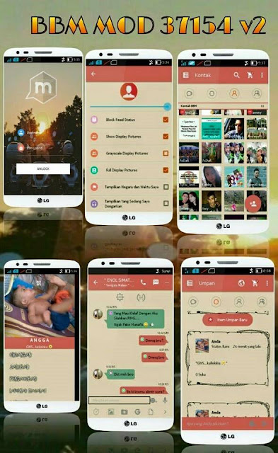BBM Mod 37154 V2 By Elisamir V 2.11 apk Terbaru