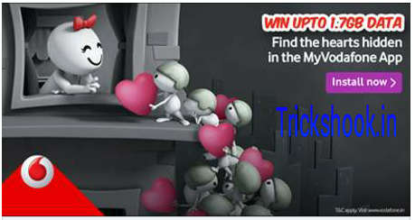 Myvodafone-app-hunt-the-heart-offer