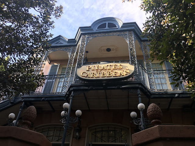 Pirates of the Caribbean Facade Disneyland