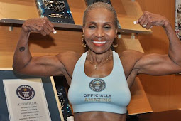 senior woman body builder Bodybuilder ernestine old woman shepherd year
70 bodybuilders years over female oldest