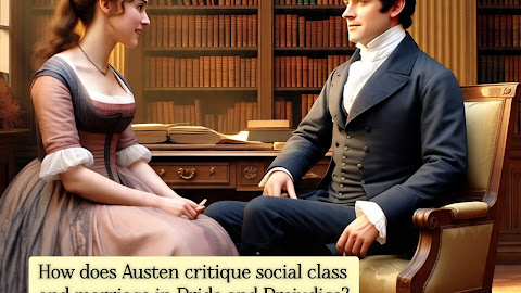 Themes & Critique: Important questions from Pride abd Prejudice by Jane Austen 