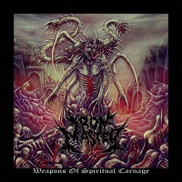 pochette IRONMASTER weapons of spiritual carnage 2023