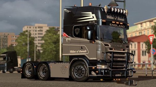 modifikasi truk scania swedia