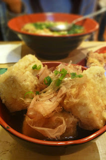 Deep fried beancurd with fish flake image