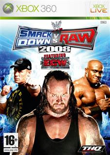 WWE SmackDown vs RAW 2008   XBOX 360