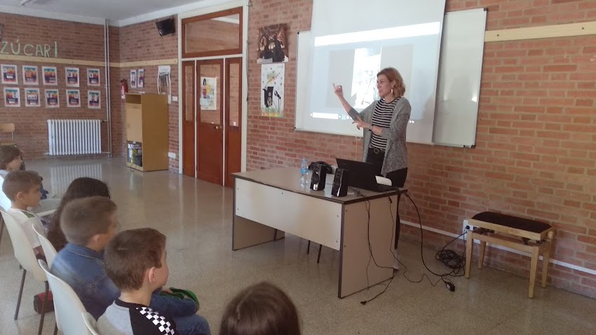 UNA METEORÓLOGA EN EL COLEGIO