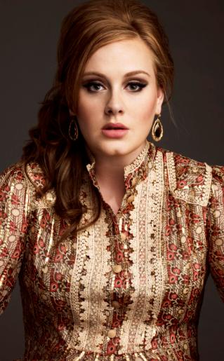 Foto de Adele maquillada