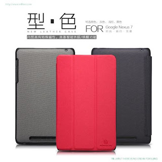Nillkin Stand Flip Leather Case + LCD Guard For Asus Google Nexus 7 16GB 32GB