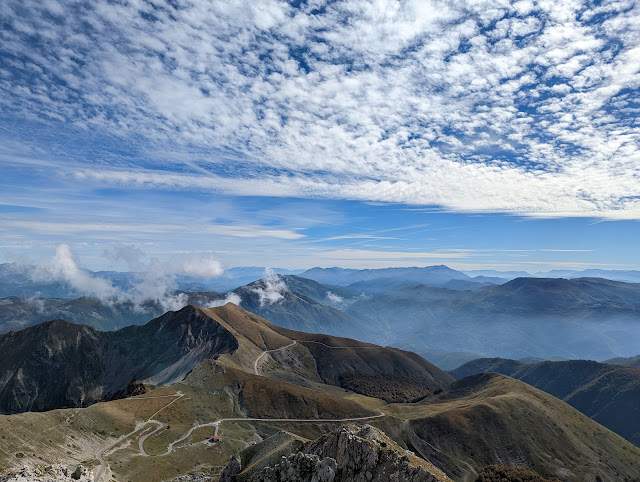 Dalla cima del Terminillo, vista sul monte Elefante