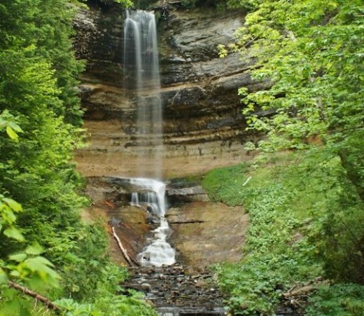 Munising Falls photo by mbgphoto