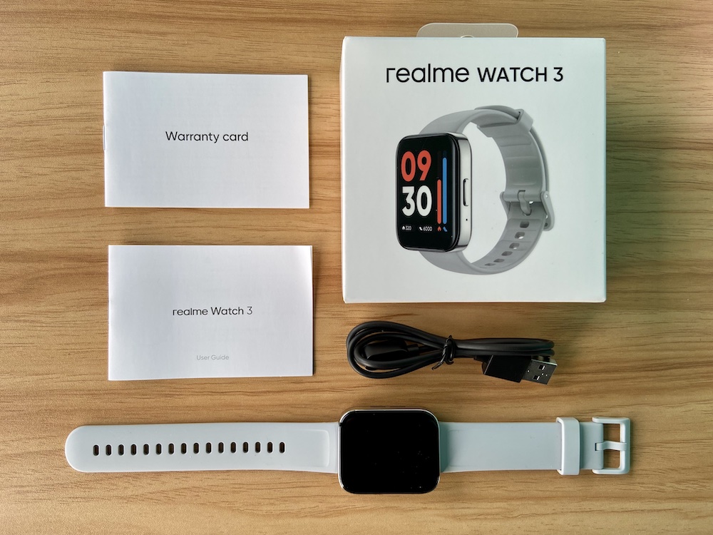 realme Watch 3 What's in the Box