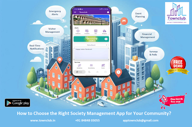 Townclub Society Management App