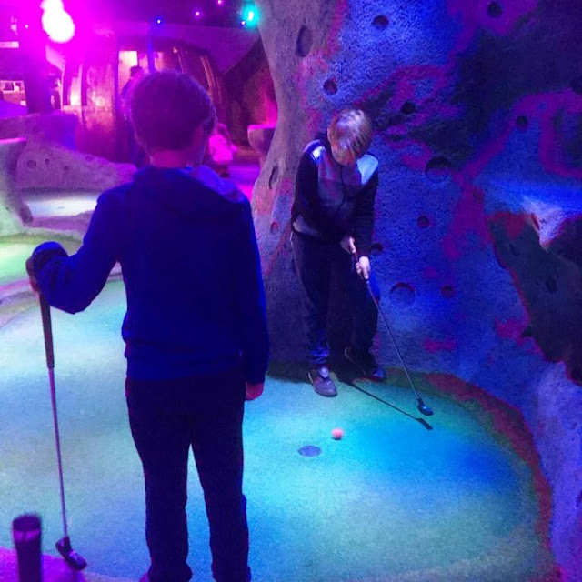 A Family Day Out at Space Golf, Newcastle – All You Need To Know