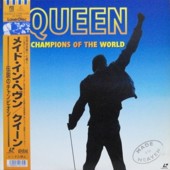 LD Cover with Obi Strip (front): Champions Of The World / Queen