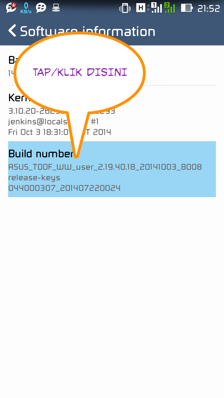 Cara Setting USB Debugging Zenfone 5