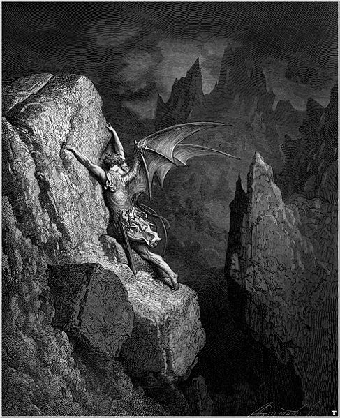 Illustration for Paradise Lost by John Milton