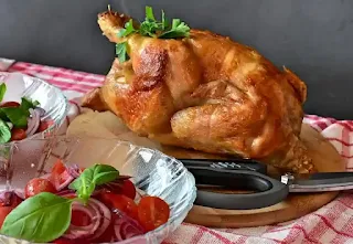 طريقة تحضير الدجاج المشوى مع الارز البسمتى