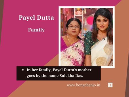 Payel Dutta Family
