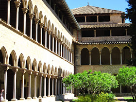 Gothic cloister of Pedralbes Monastery