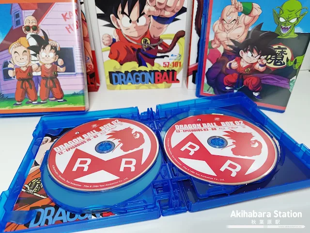Un vistazo a la edición Blu-Ray de Dragon Ball - Adventure Box de Selecta Visión.