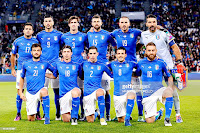 SELECCIÓN DE ITALIA - Temporada 2016-17 - Éder, Graziano Pellè, Romagnoli, Andrea Barzagli, Leonardo Bonucci, Gianluigi Buffon; Marco Parolo, Riccardo Montolivo, Mattia De Sciglio, Alessandro Florenzi y Daniele de Rossi - ITALIA 1 (De Rossi) ESPAÑA 1 (Vitolo) - 06/10/2016 - Campeonato del Mundo de Rusia 2018, fase de clasificación - Turín, Italia, Juventus Stadium -