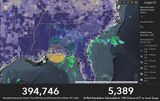 Hurricane Sally Damage Map by FEMA