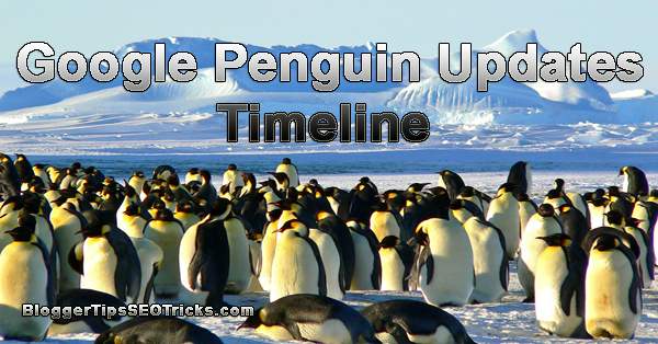 Google Penguin Update Timeline in 2015