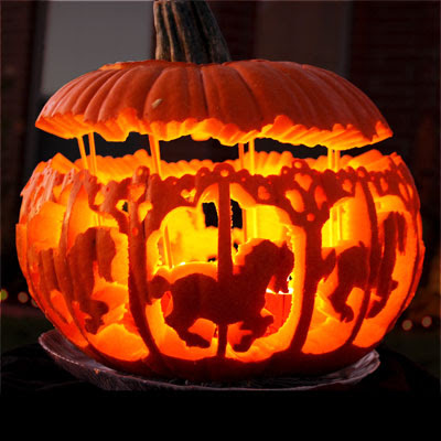 hard creative halloween pumpkin carving decorating ideas DIY