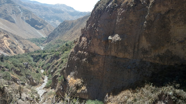 rugged Colca Canyon scenery