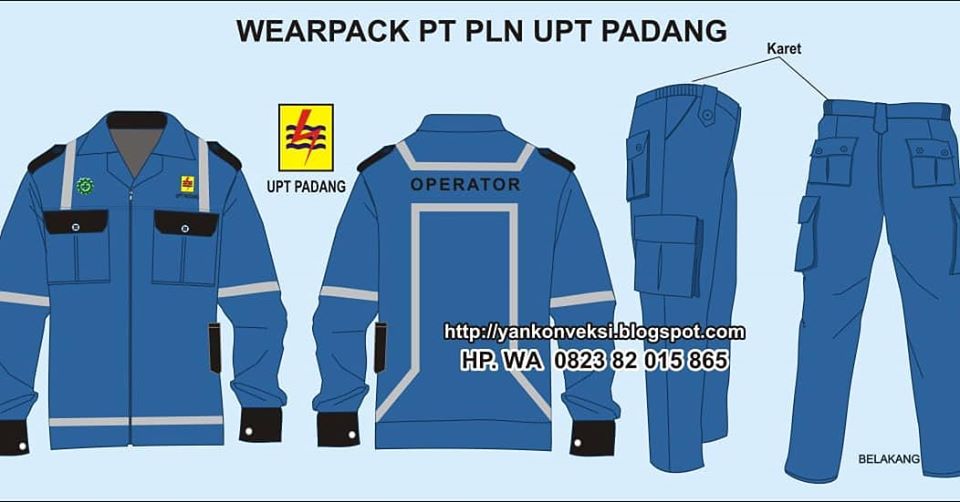 WEARPACK BAJU LAPANGAN Pesanan PT PLN UPT PADANG