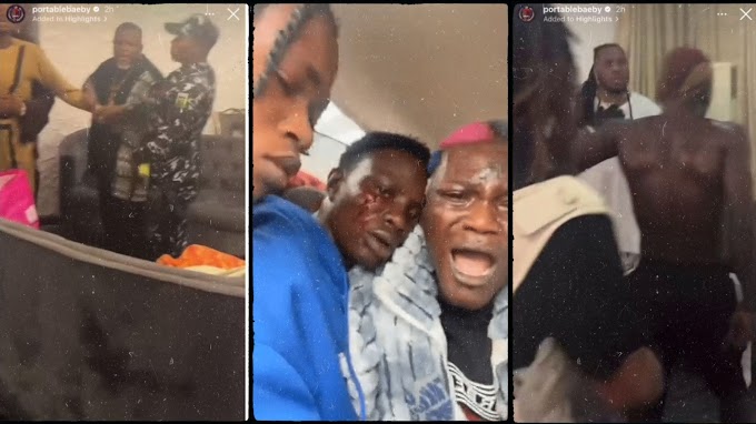 This morning, Portable was beaten in his house after he reportedly did to show up for a paid performance (videos)