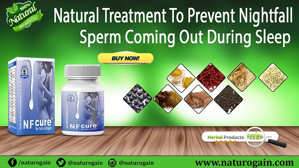 stop sperm leakage naturally