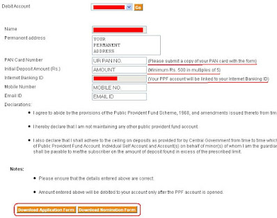 Open Online PPF Account Through ICICI Internet Banking