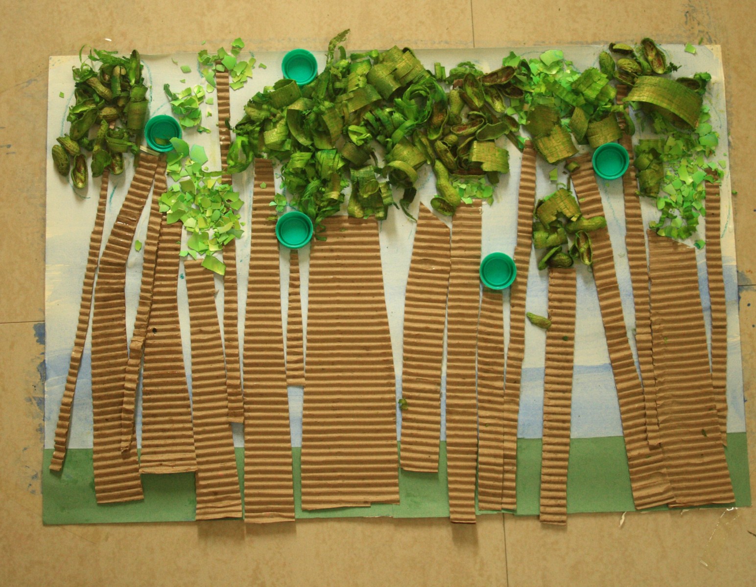 Preschool Jungle Art Projects