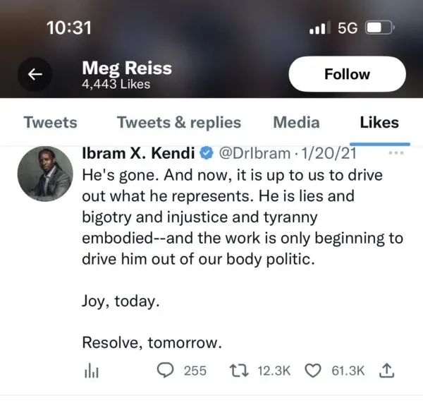 EXCLUSIVE: Meg Reiss’s Twitter Account Exposed
