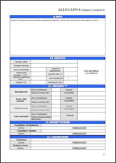 certificazione energetica